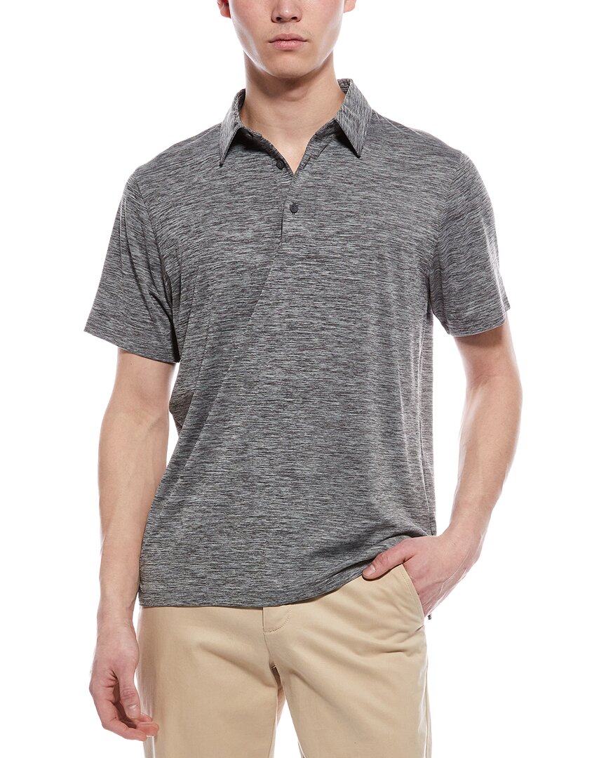 Ben Sherman Marbled Sports Fit Polo Shirt In Gray
