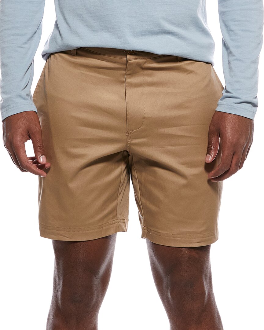 Tailorbyrd Solid Short In Brown