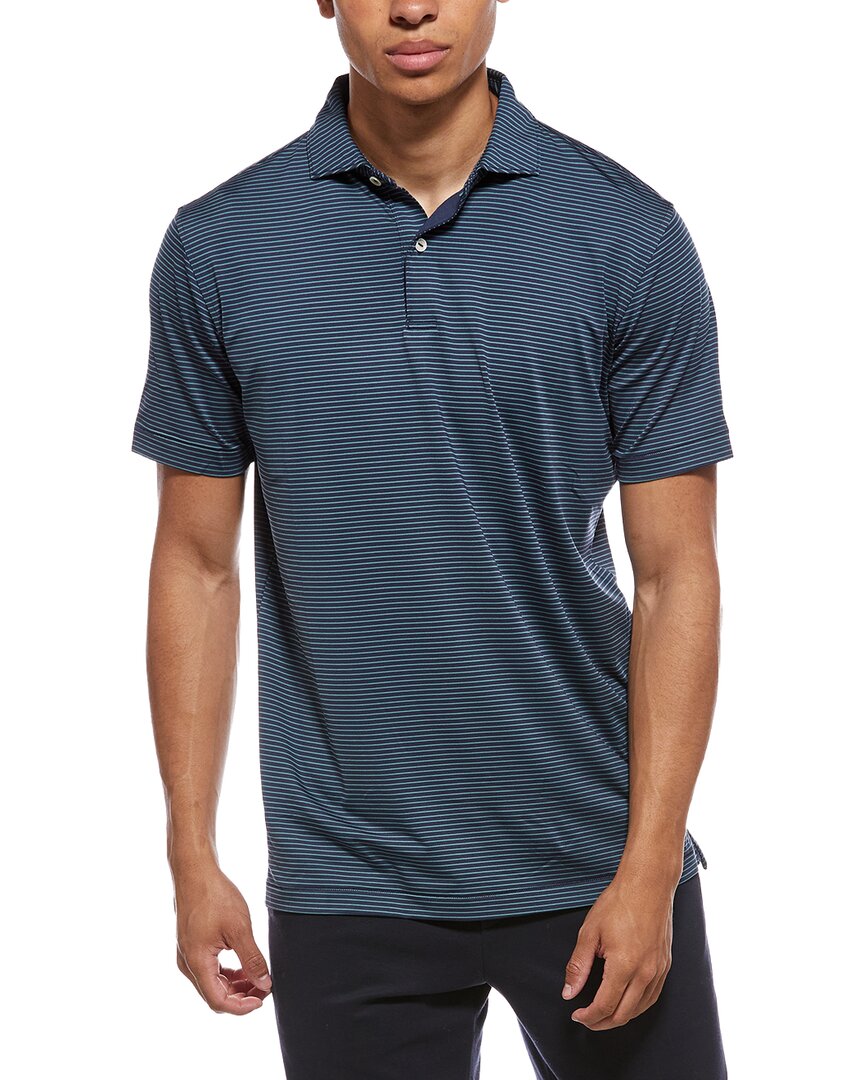 Peter Millar Polo Shirt In Blue
