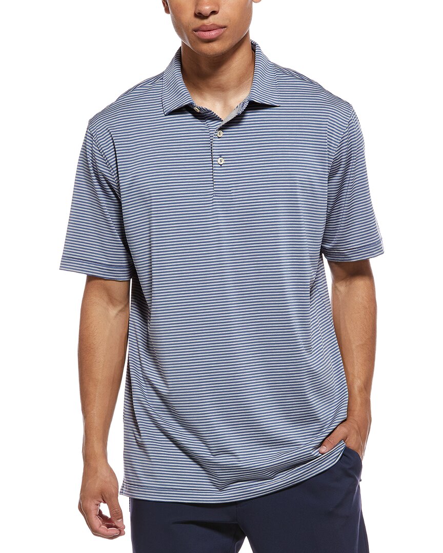 Peter Millar Polo Shirt In Blue