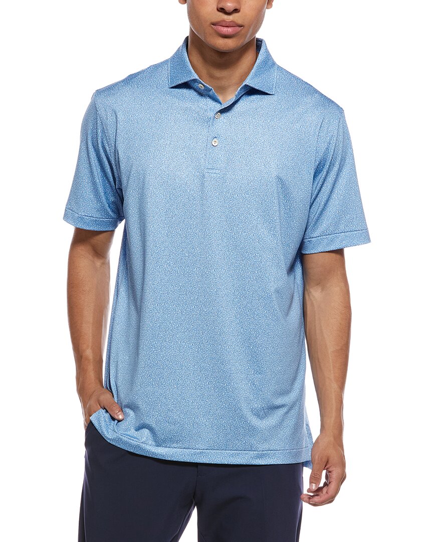 Peter Millar Polo Shirt In Blue