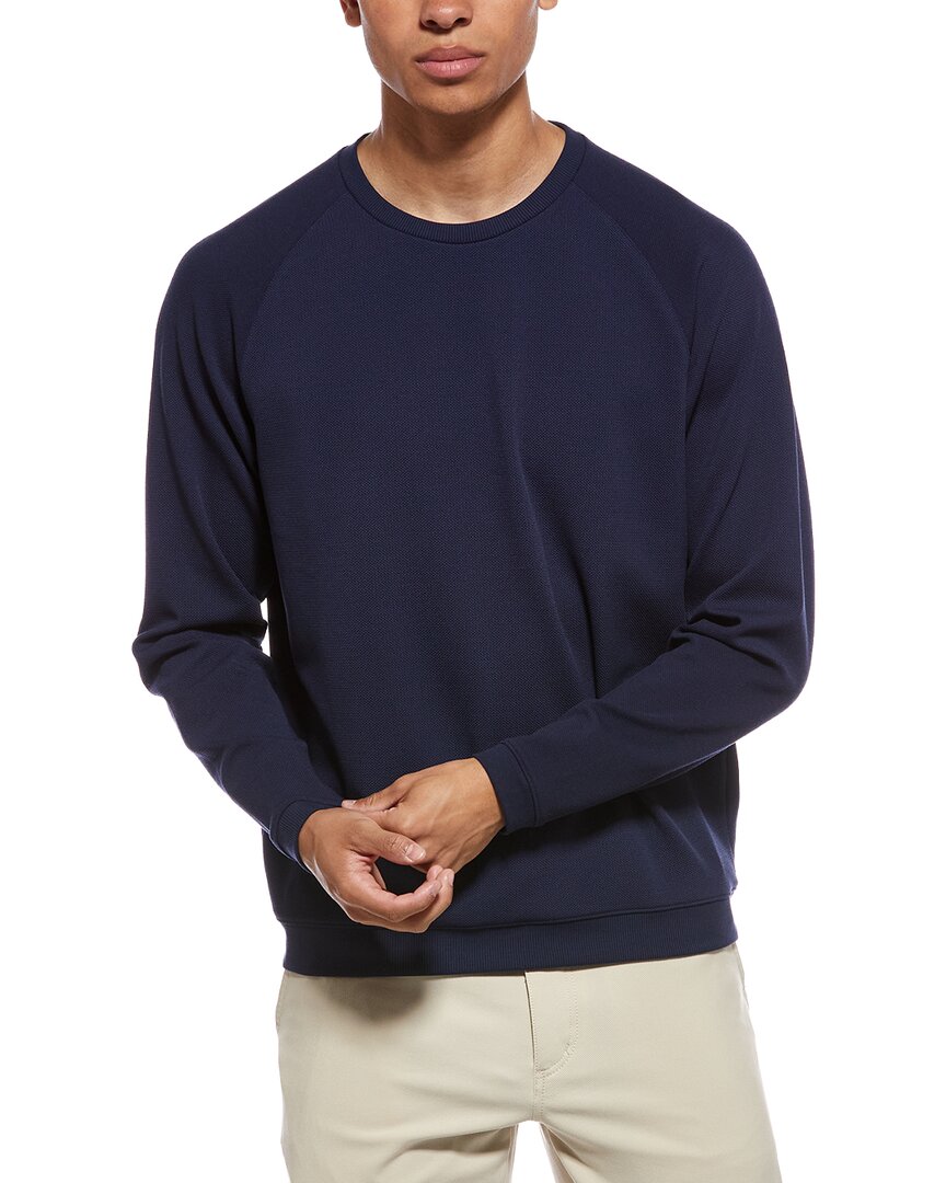 Peter Millar Crewneck Sweatshirt In Blue