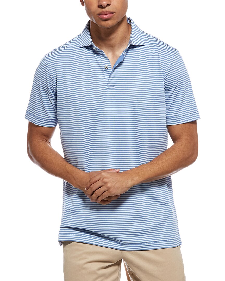 Peter Millar Polo Shirt In Blue