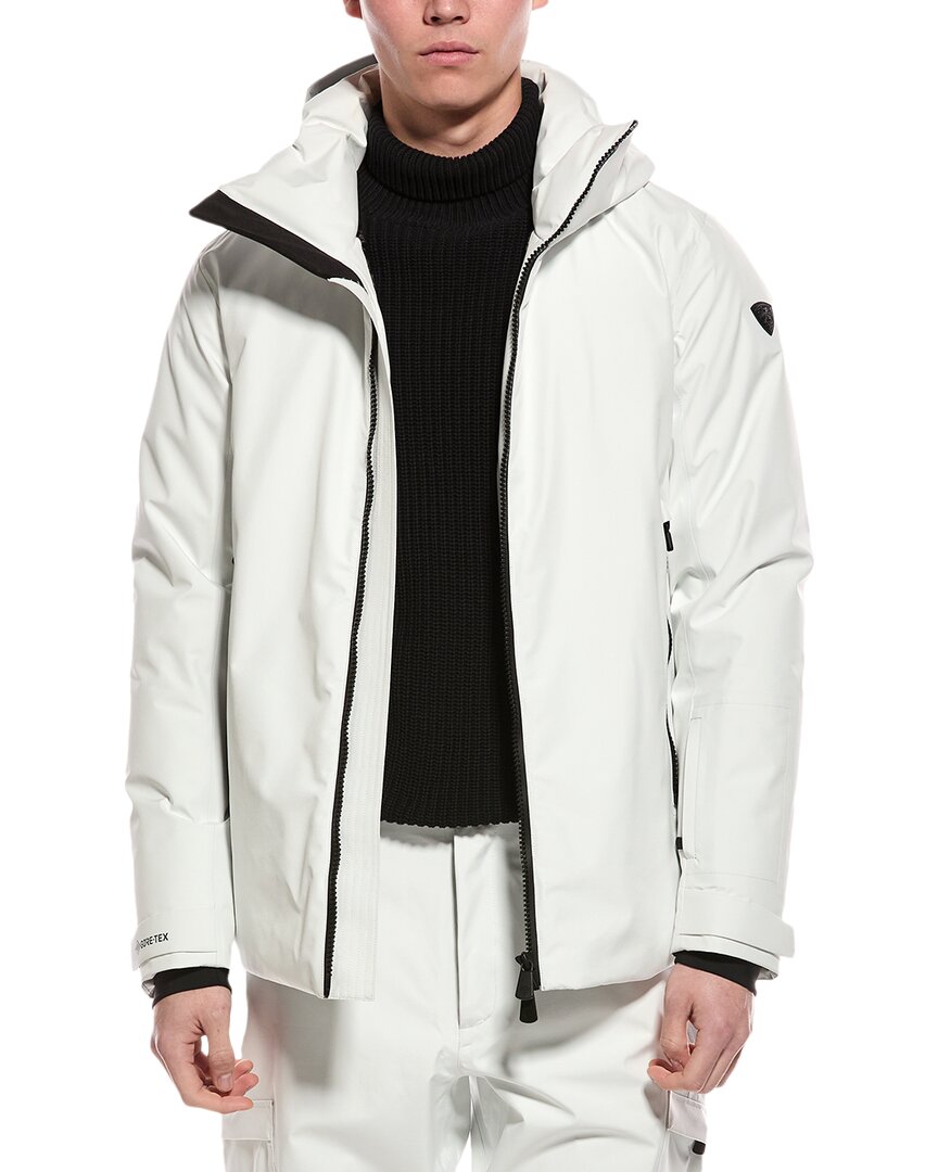 Post Card Down Ski Jacket In White