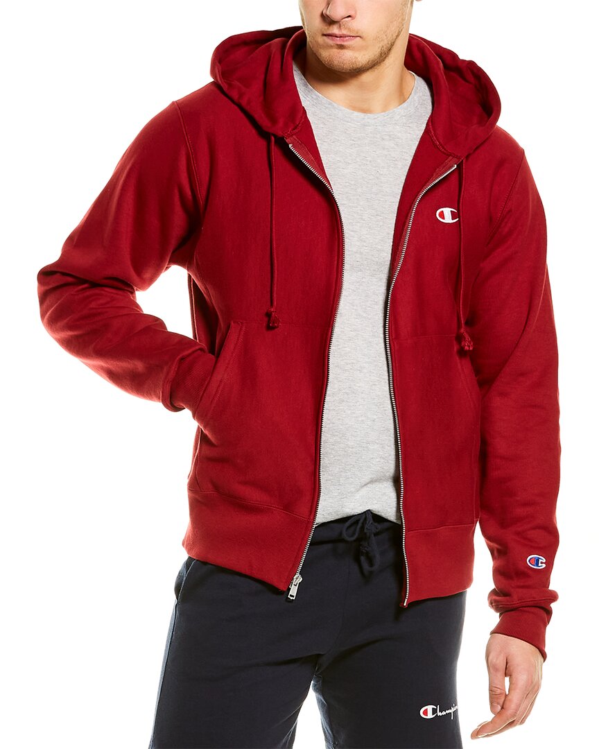 champion reverse weave hoodie cherry pie