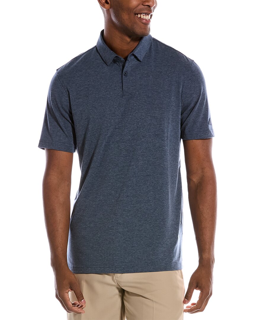 Adidas Golf Go-to Polo Shirt In Blue
