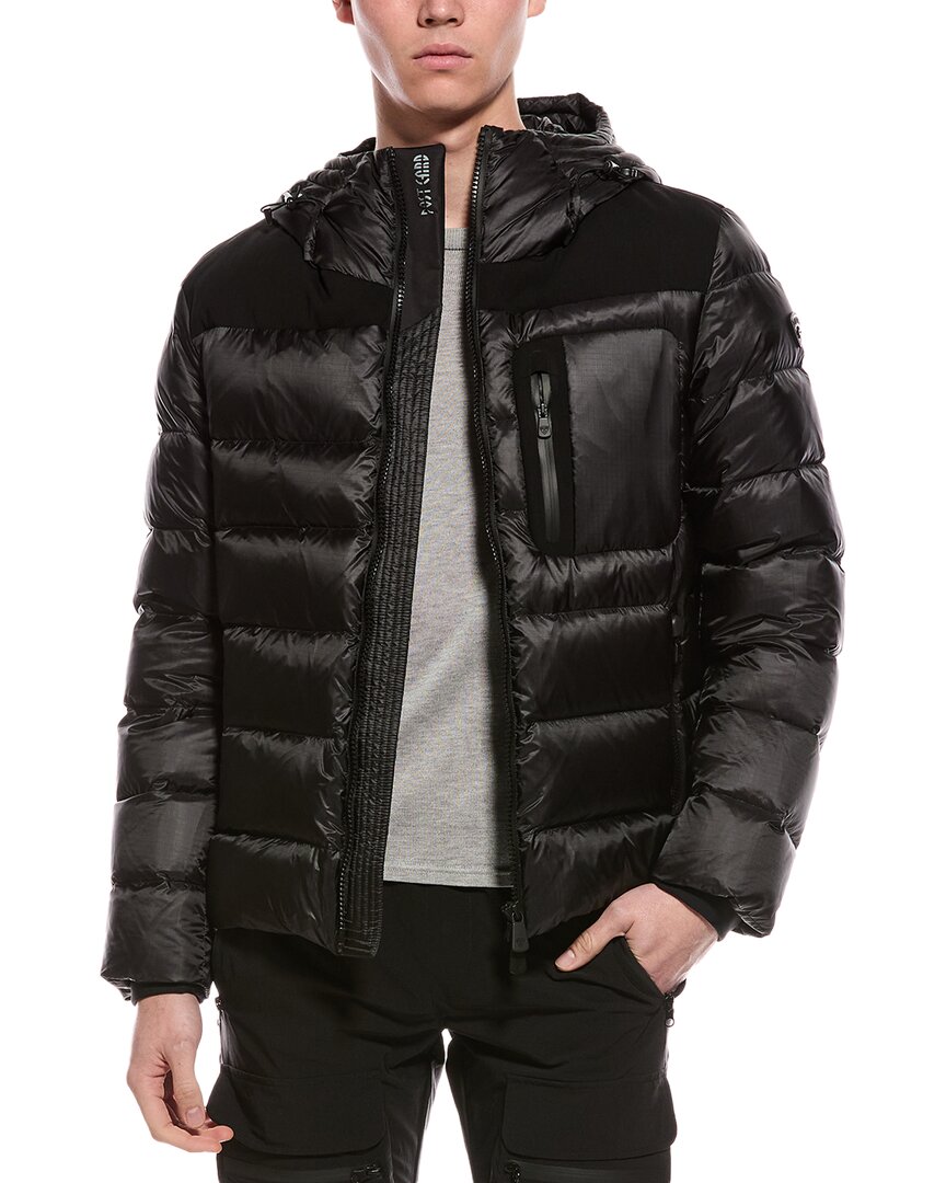 Post Card Down Ski Jacket In Black