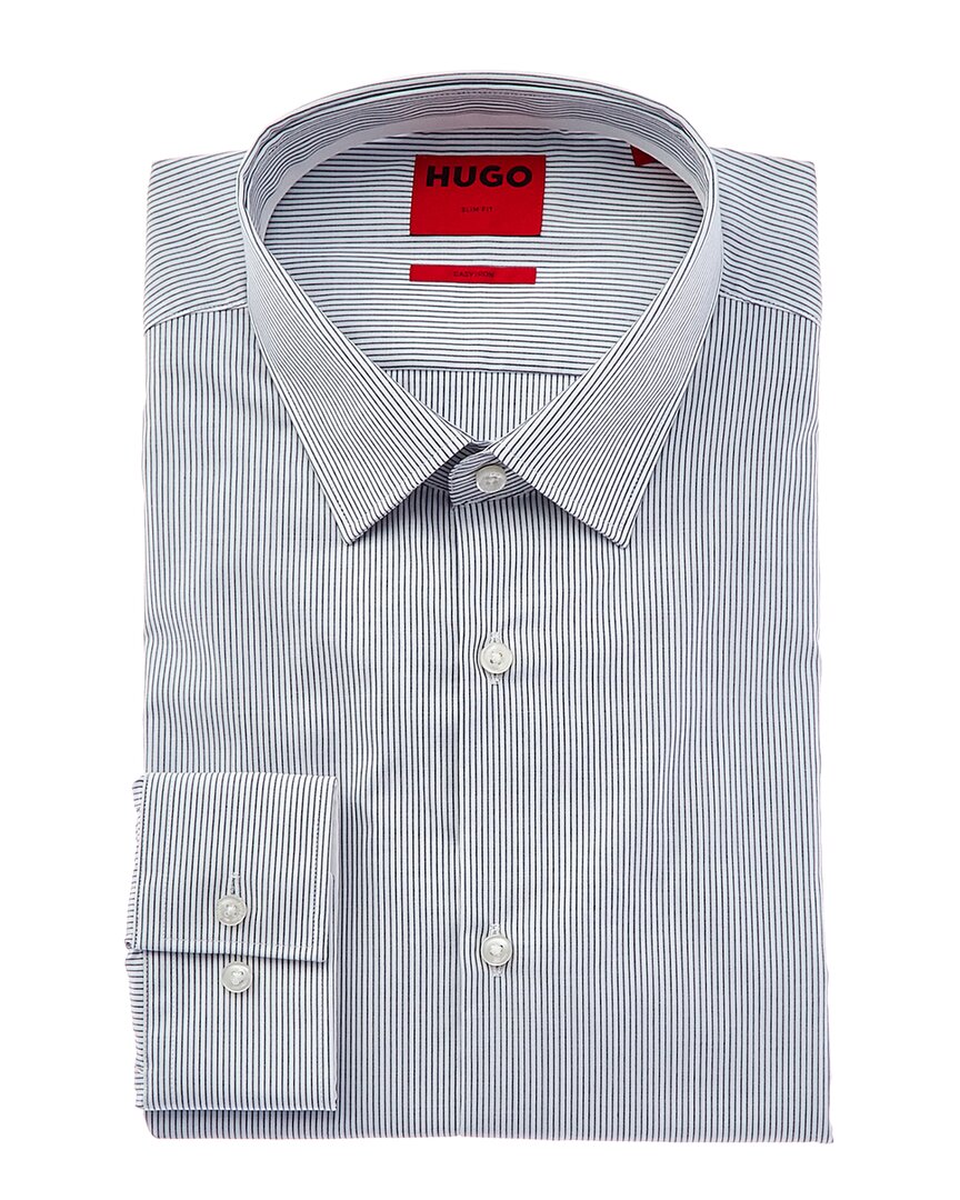 Shop Hugo Boss Koey Slim Fit Dress Shirt In Blue