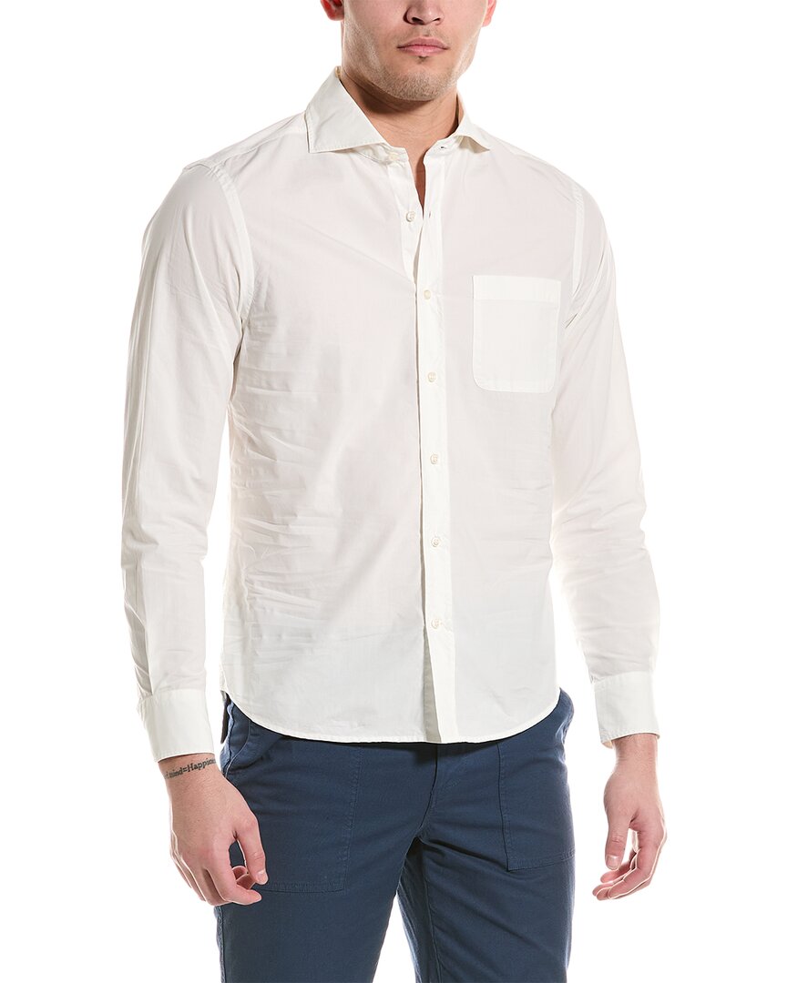 Shop Robert Talbott Cooper Shirt In White