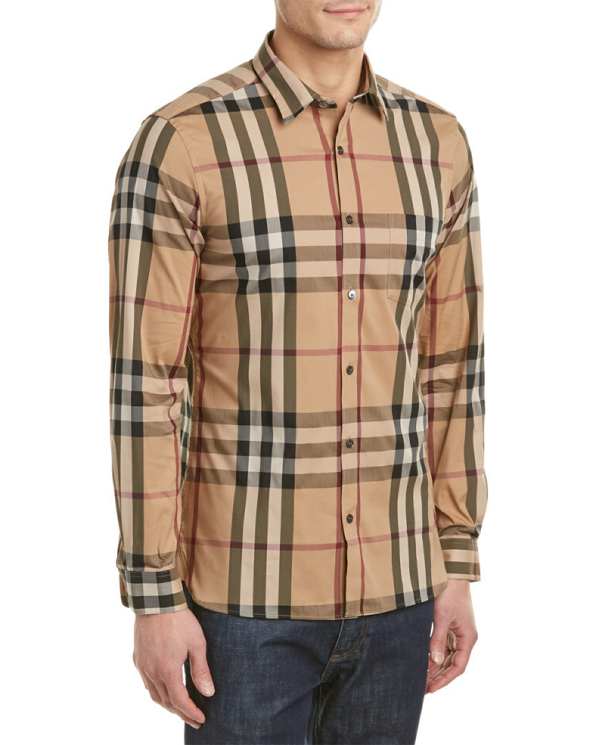 burberry tartan shirt