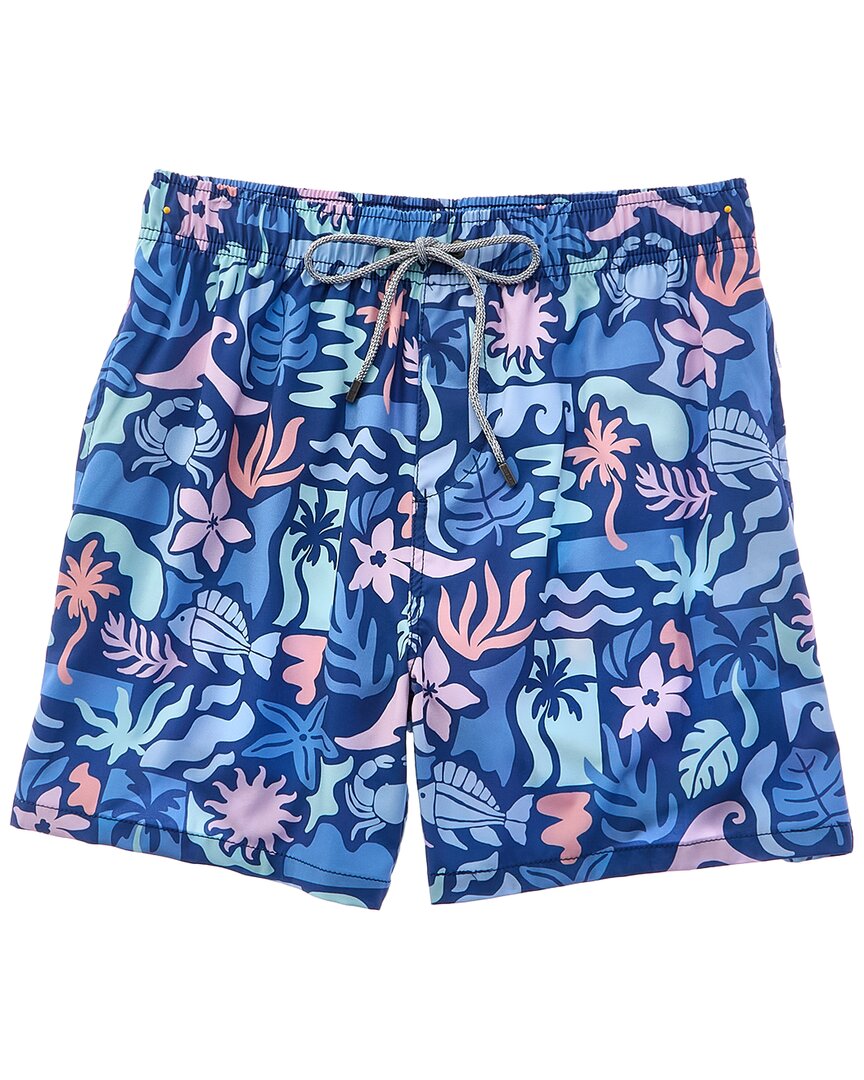 Shop Vintage Summer 4-way Stretch Volley Swim Trunk