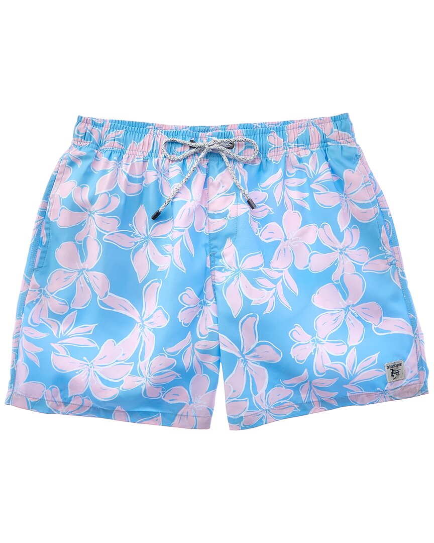 Endless Summer Volley Swim Short In Blue