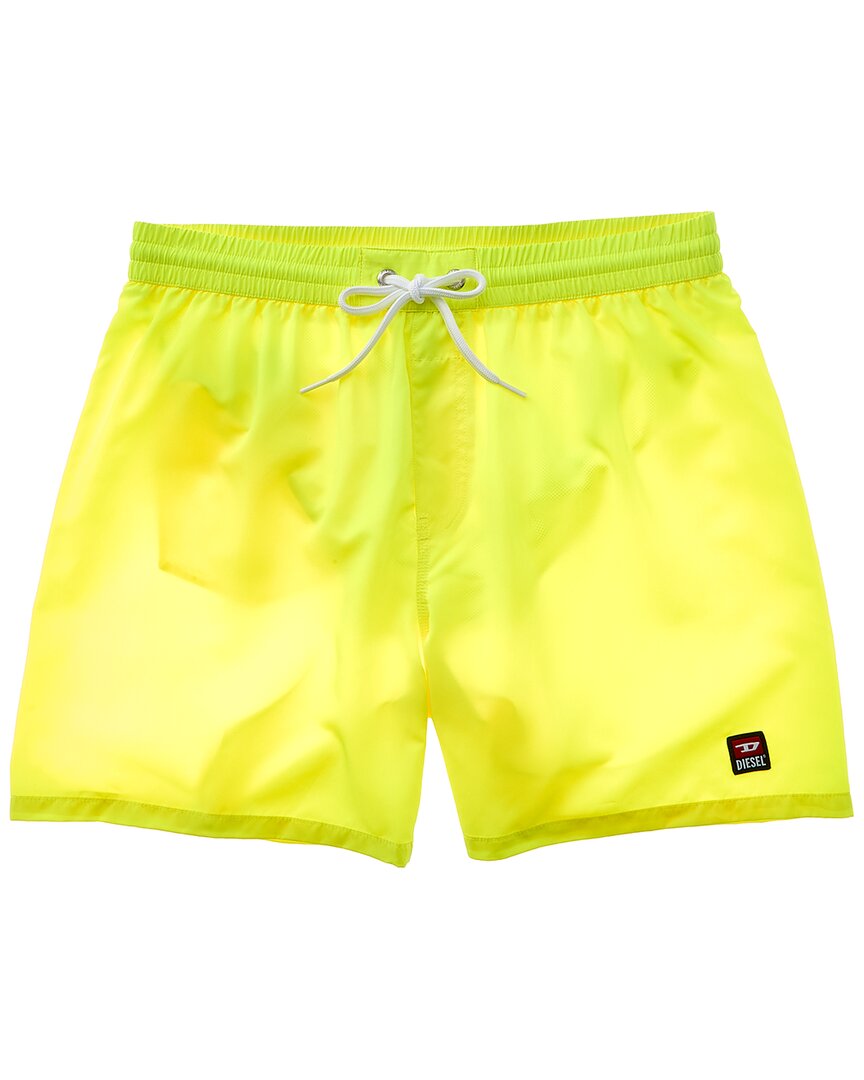 Diesel Wave Out Swim Trunk In Yellow