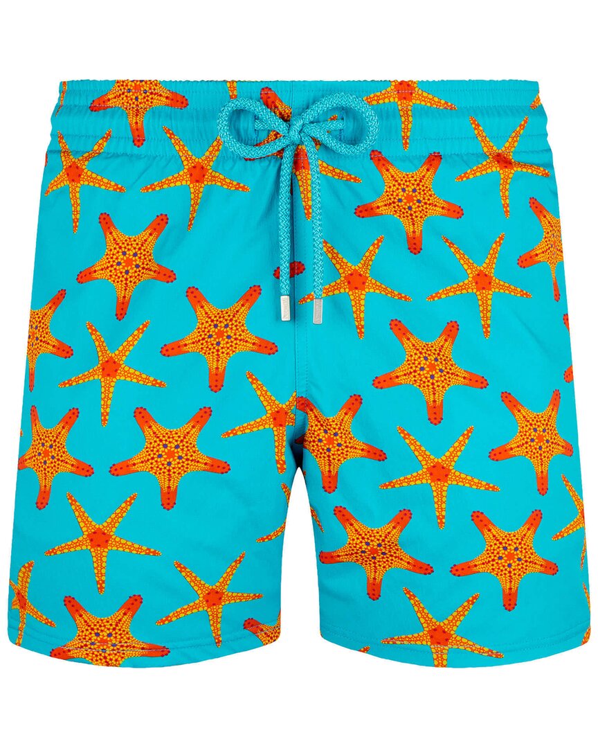 Vilebrequin Moorise Mid-length Printed Recycled Swim Shorts