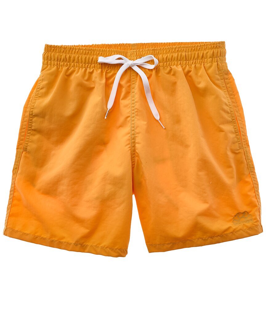 Sundek Elastic Waist Swim Trunk