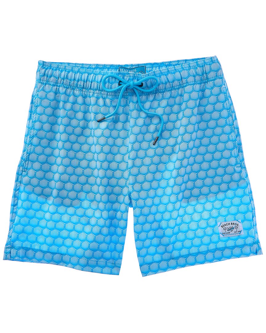BEACH BROS BEACH BROS HEXAGON RAY SWIM TRUNK