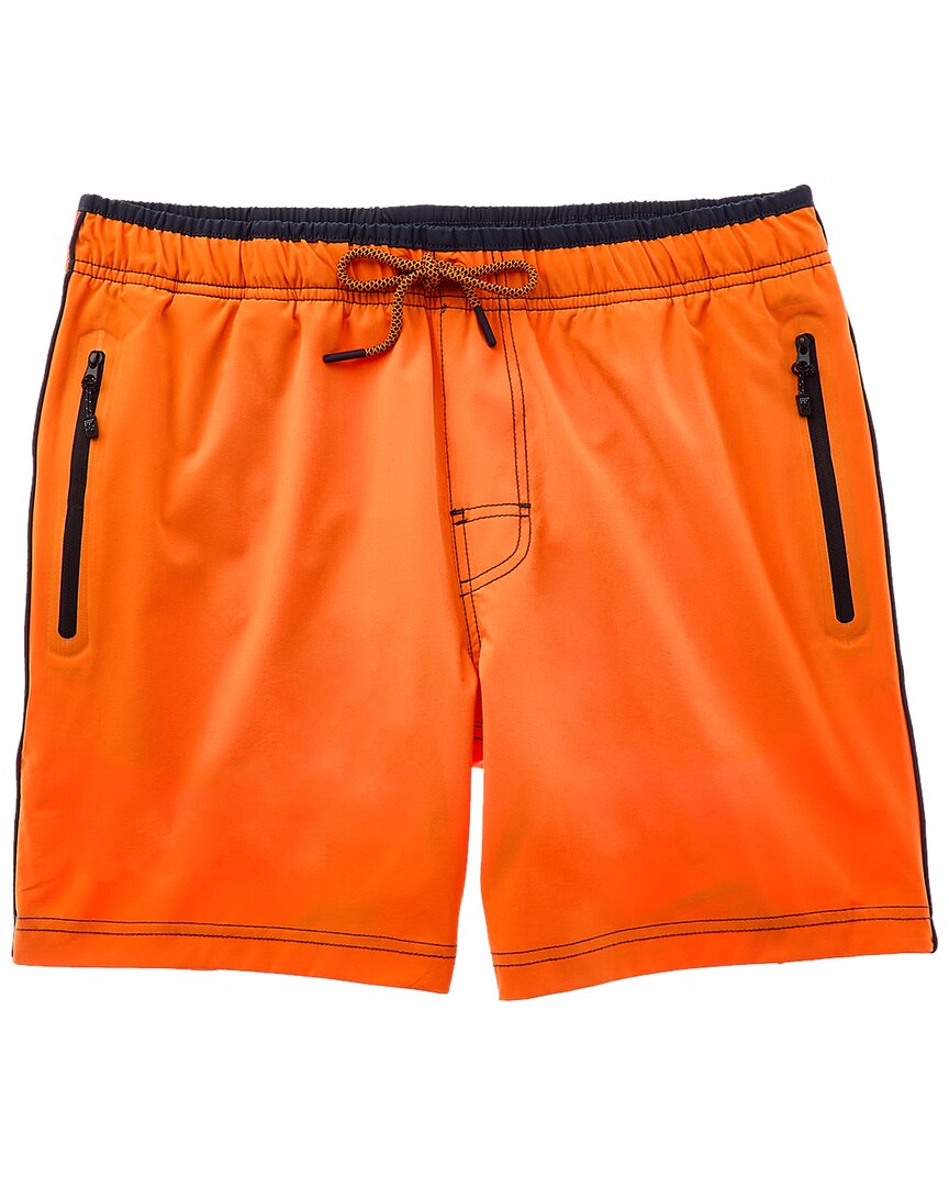 Point Zero Pro Sport Swim Short In Orange