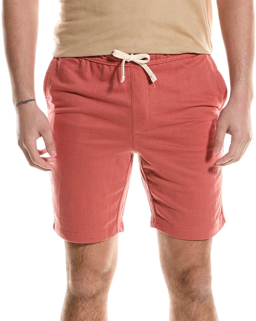 Shop Trunks Surf & Swim Co. French Terry Short In Red