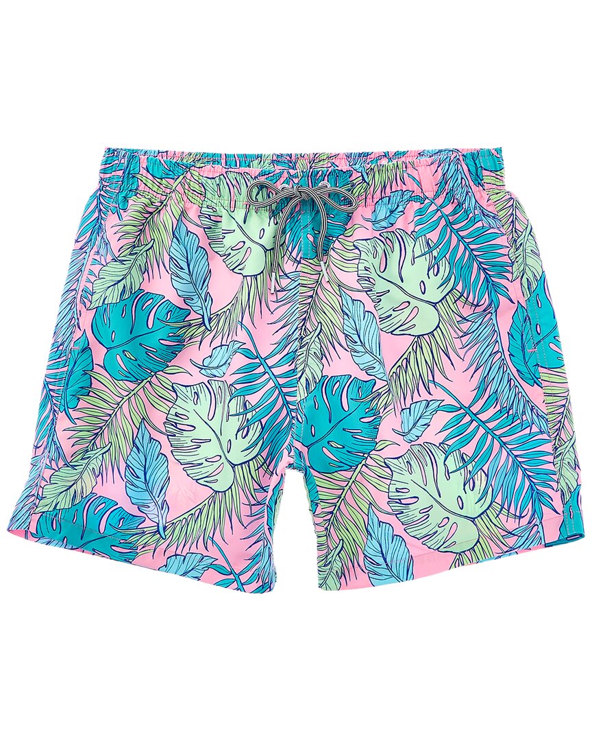 Shop Boardies ® Mid-length Swim Short In Pink