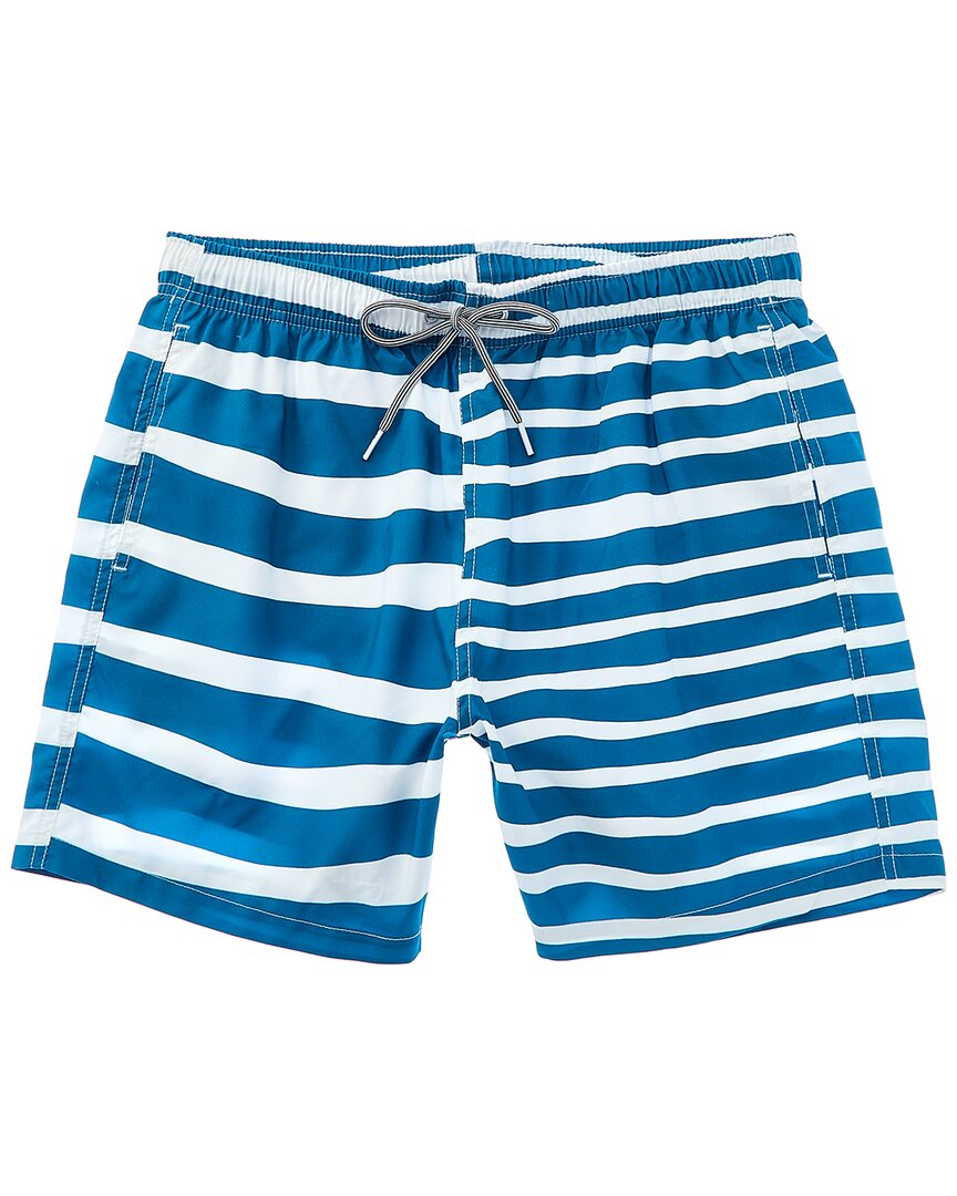 Shop Boardies ® Mid-length Swim Short In Blue