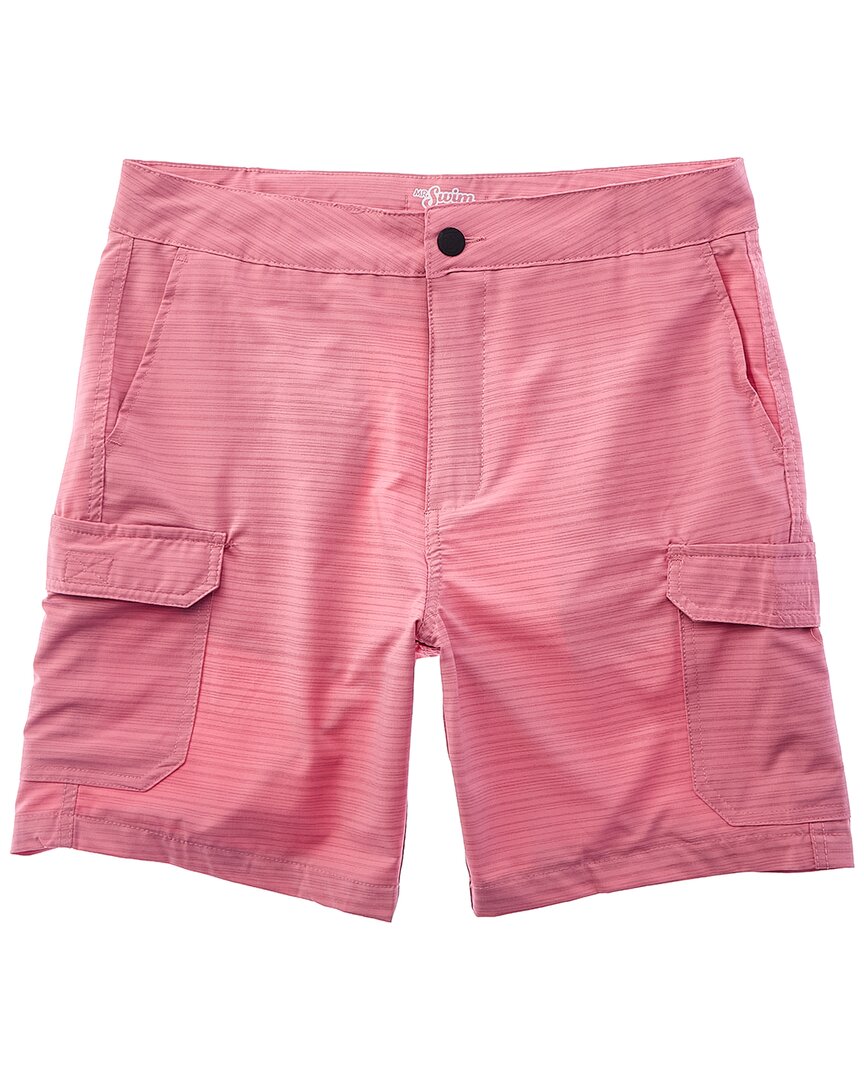 Shop Mr.swim Cargo Hybrid Short In Pink