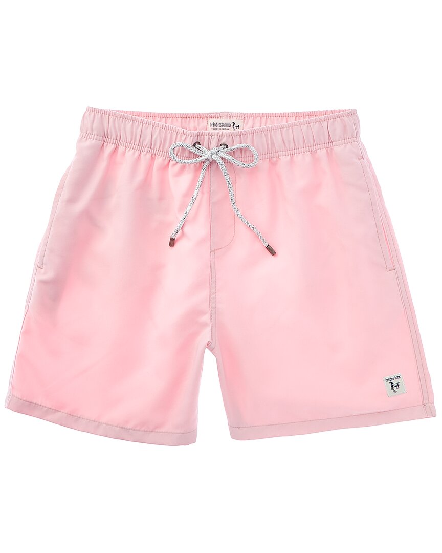 Shop Endless Summer Volley Swim Short In Pink