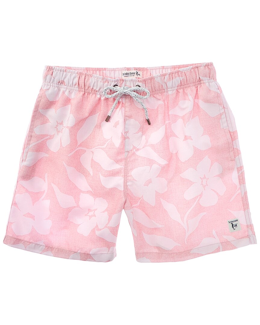 Shop Endless Summer Volley Swim Short In Pink
