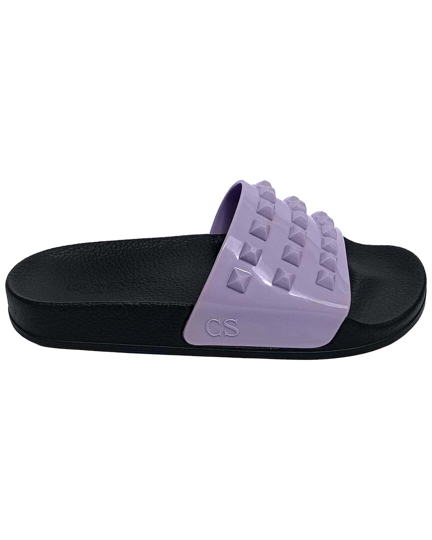 Carmen Sol Franco Slides In Violet