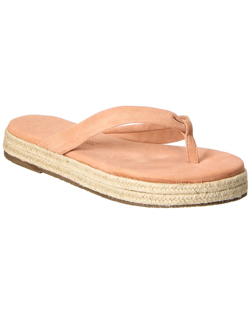 Tkees Hera Suede Platform Flip Flop In Brown