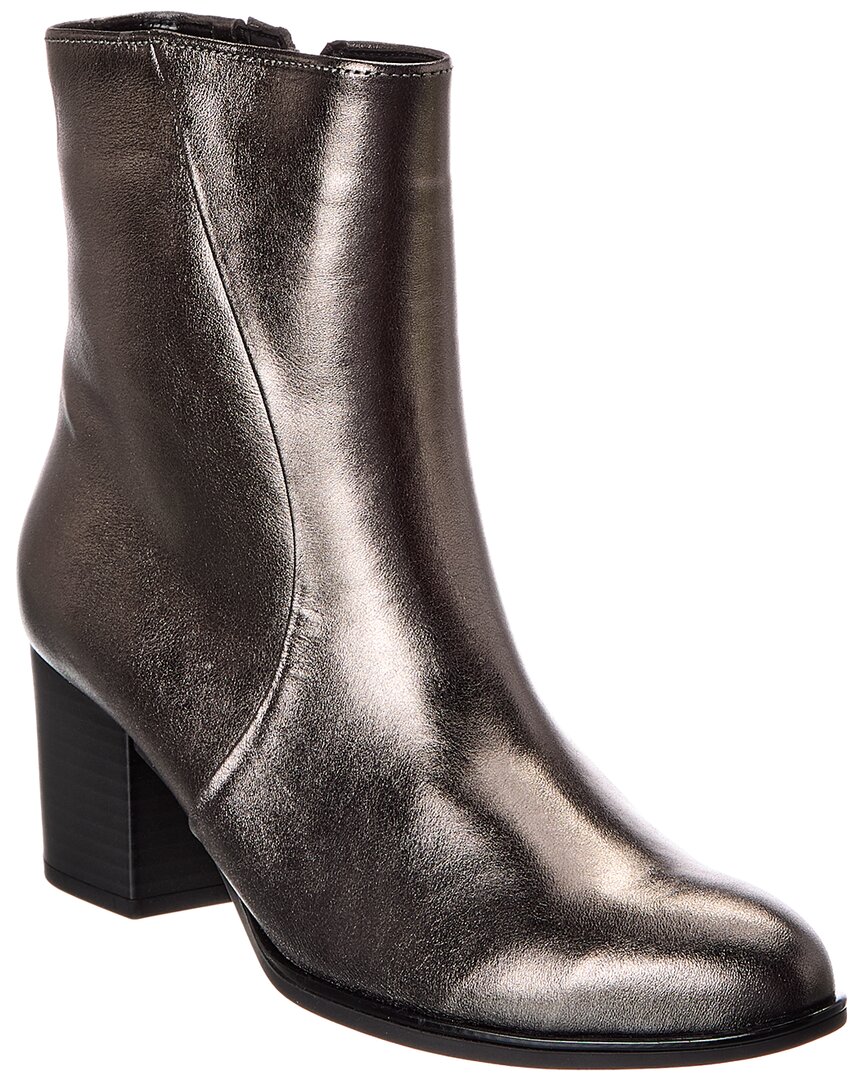Gabor Leather Boot In Animal Print