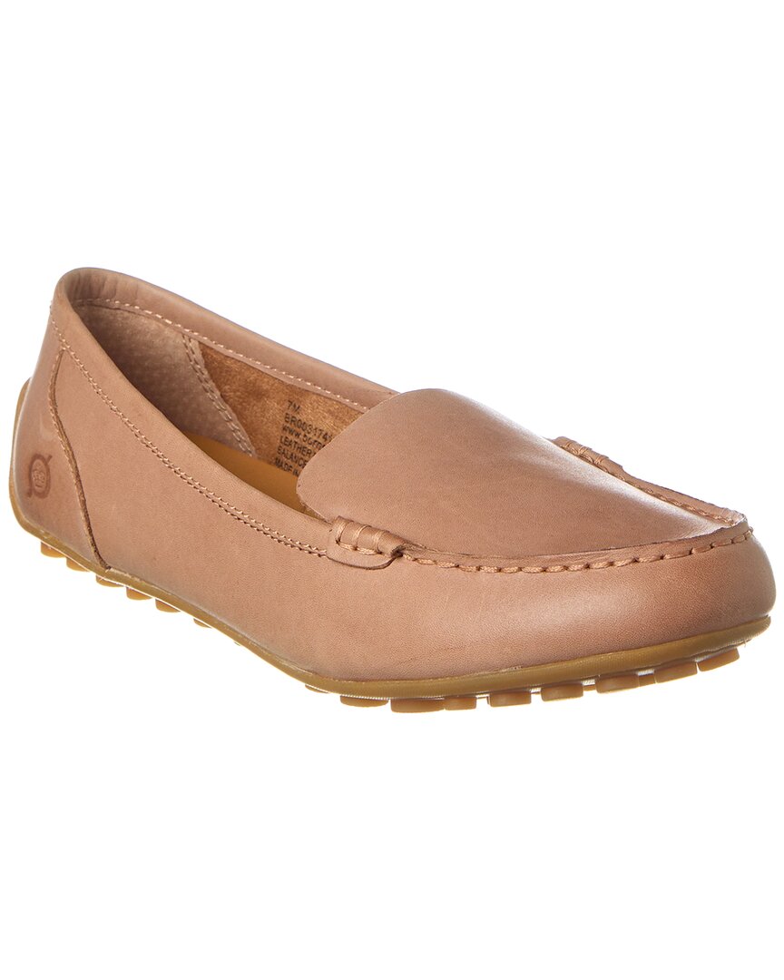 Born Amani Leather Loafer In Brown