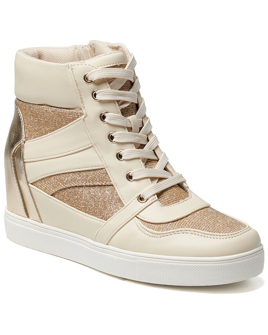 Bcbgeneration Jansy Wedge Sneaker In Neutral