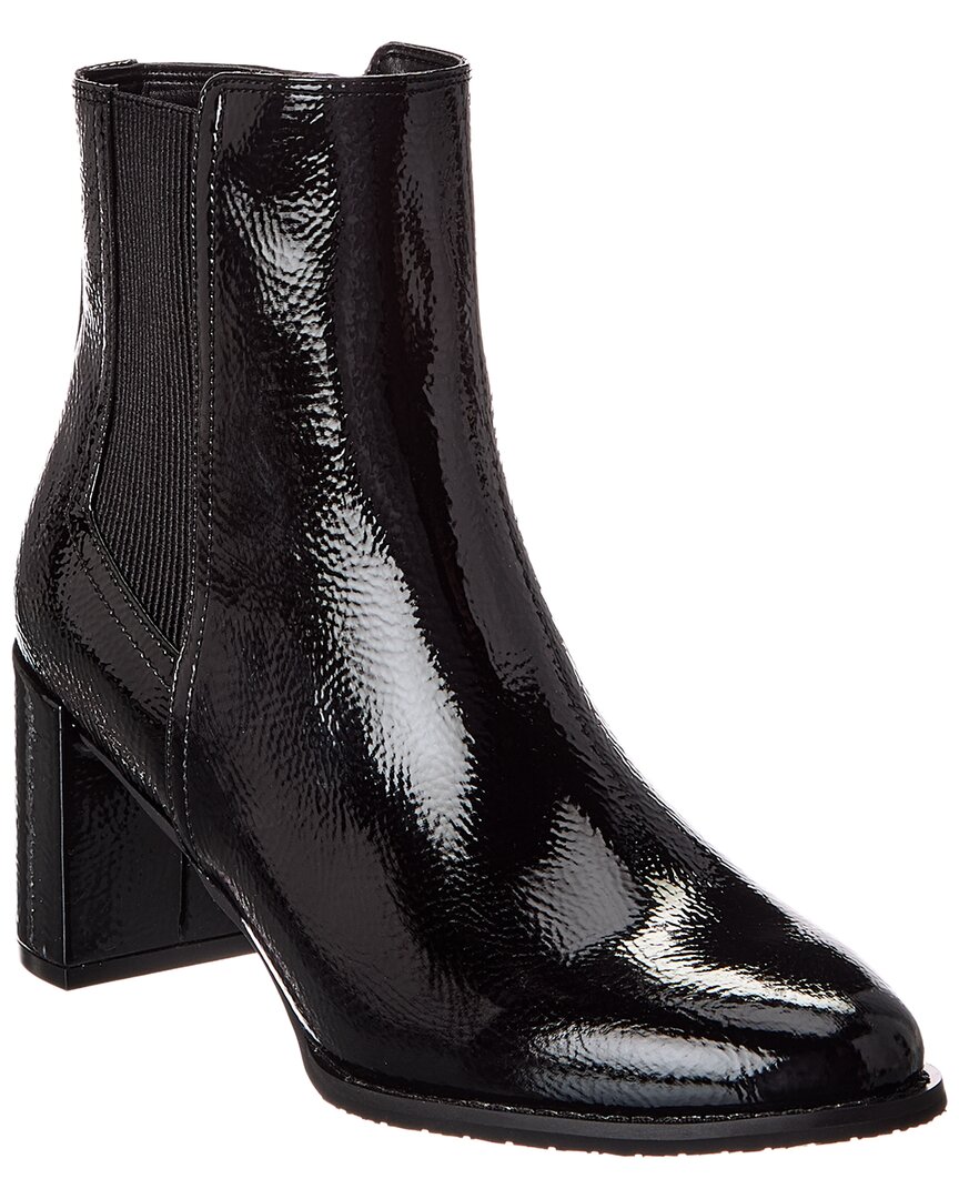 Donald Pliner Dammie Patent Bootie In Black