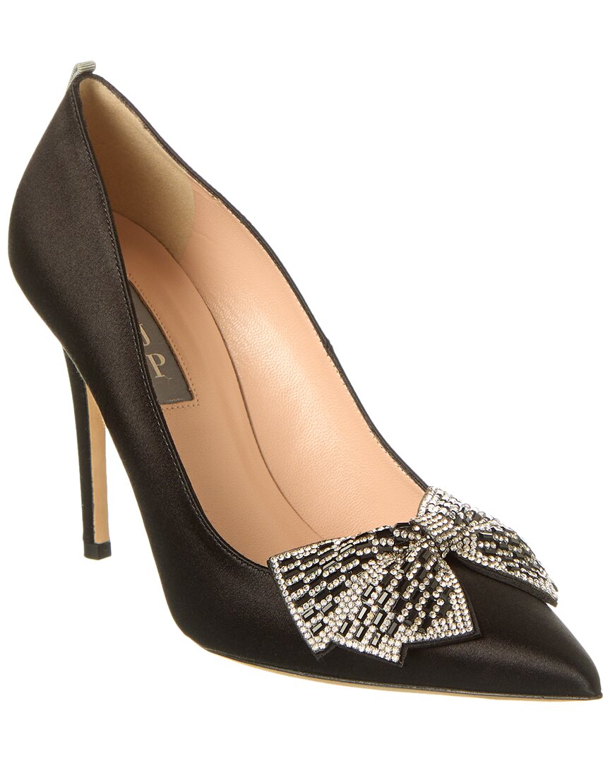 Sjp By Sarah Jessica Parker Farhana 100 Satin Pump In Black