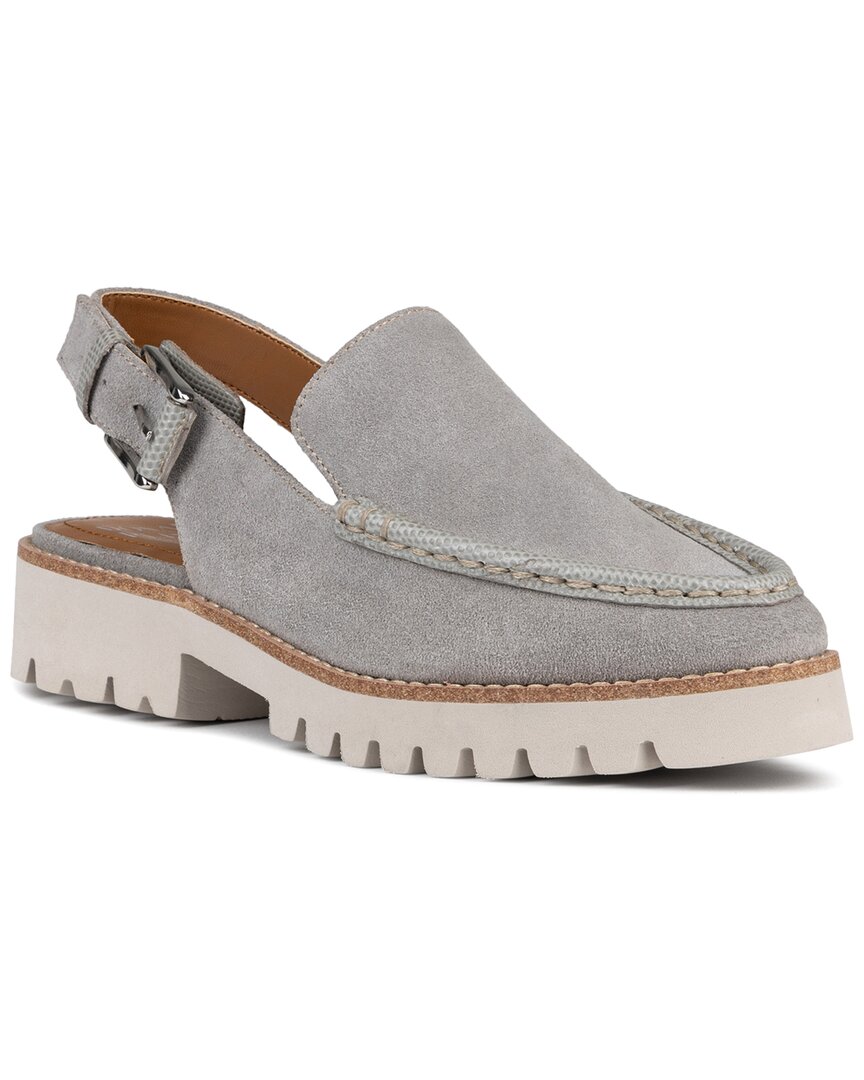Shop Donald Pliner Essex Suede Slingback Loafer