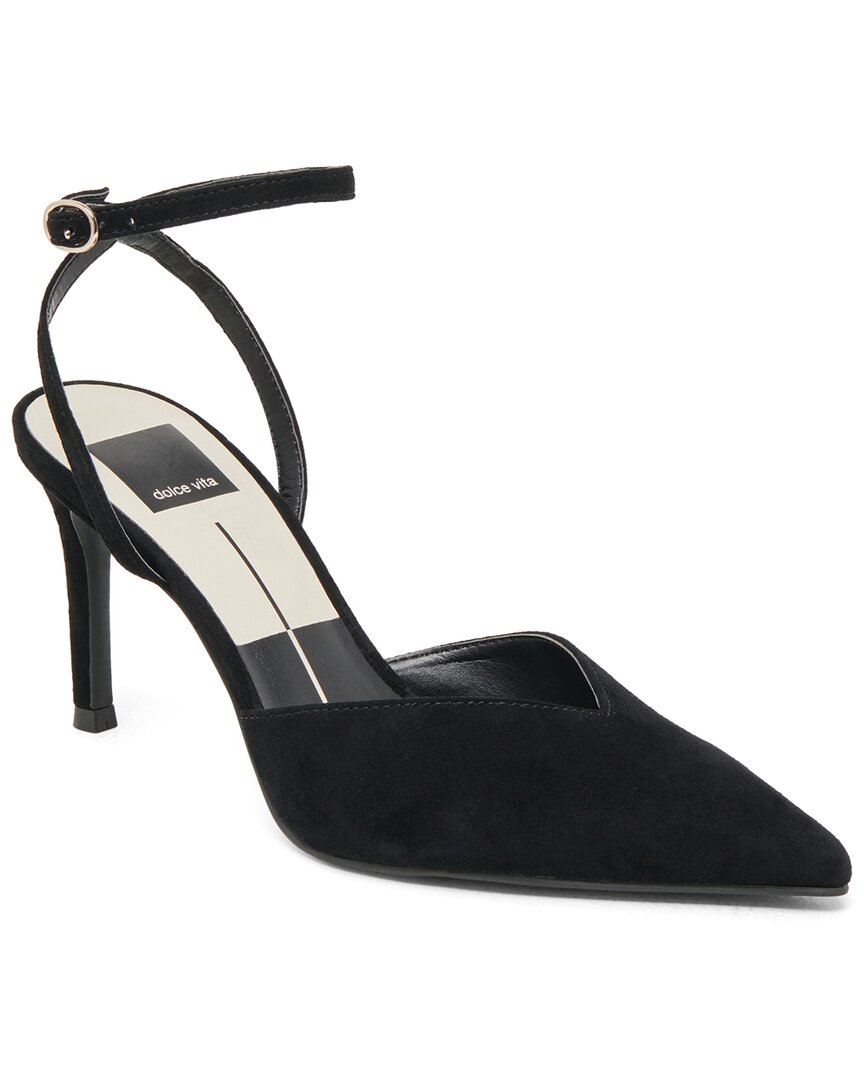 Dolce Vita Kazane Suede Sandal In Black