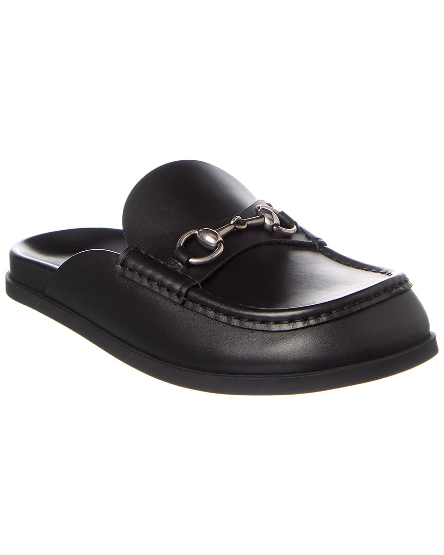 Gucci Horsebit Leather Mule