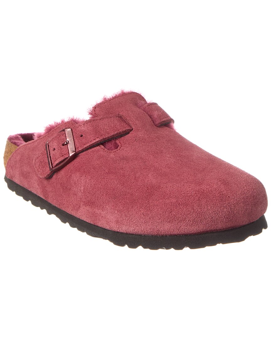 Birkenstock Boston Genuine Shearling Lined Clog
