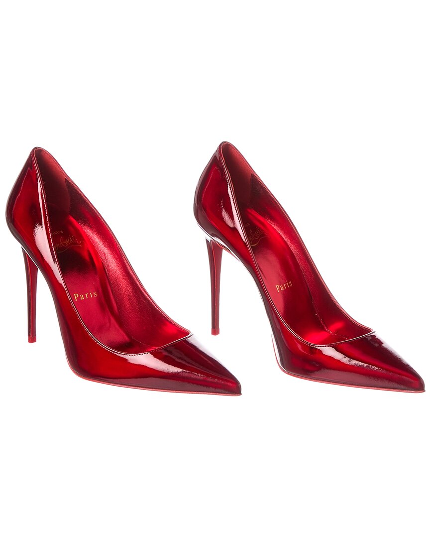 Shop Christian Louboutin Kate 100 Patent Pump (authentic Pre-loved)