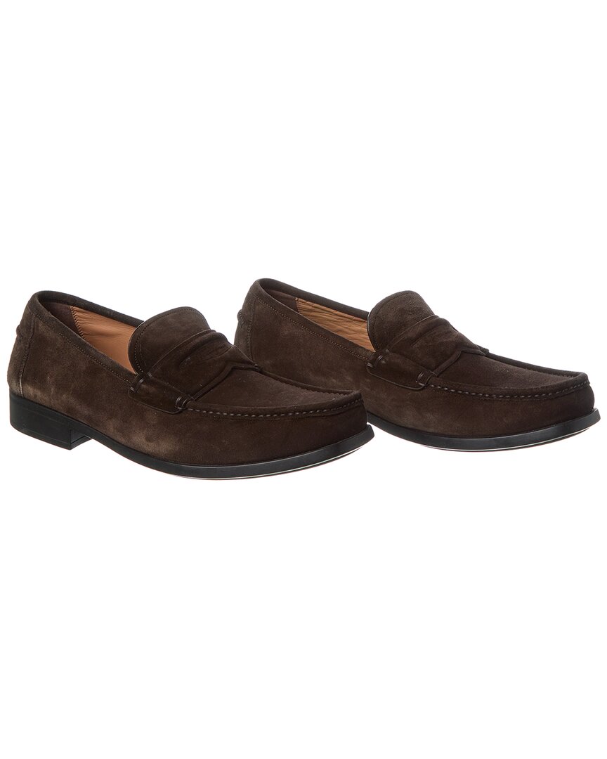 Ferragamo Vintage Lanzarote Suede Loafer