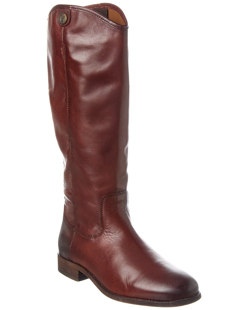Frye Melissa Button Leather Tall Riding Boots