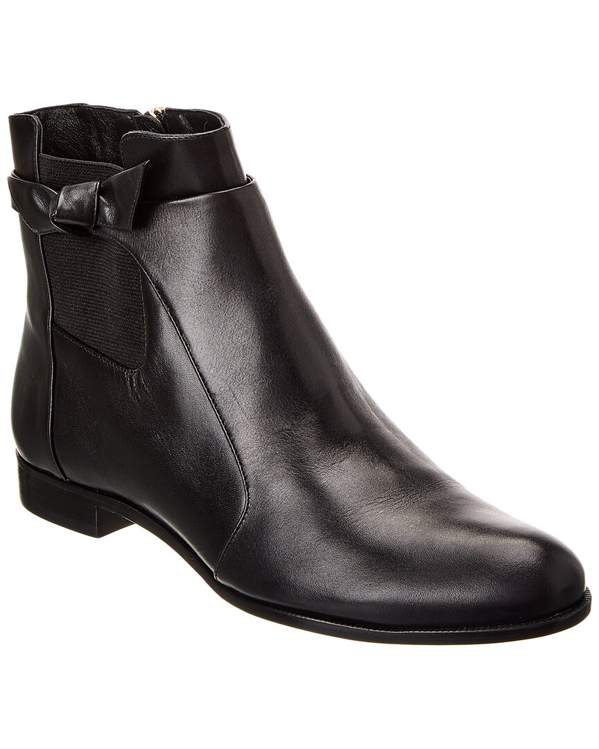 Alexandre Birman Clarita Leather Chelsea Boot In Black