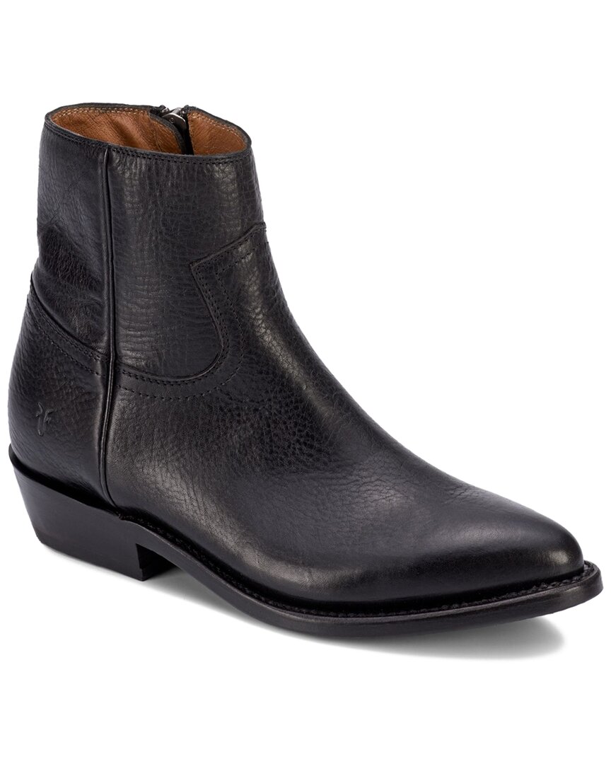 Frye Billy Womens Leather Block Heel Ankle Boots