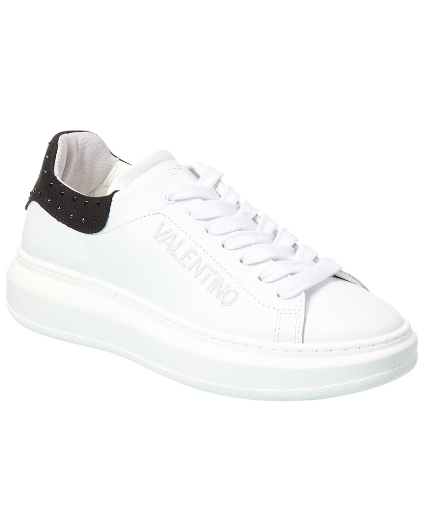 Valentino By Mario Valentino Fresia Stone Leather Sneaker