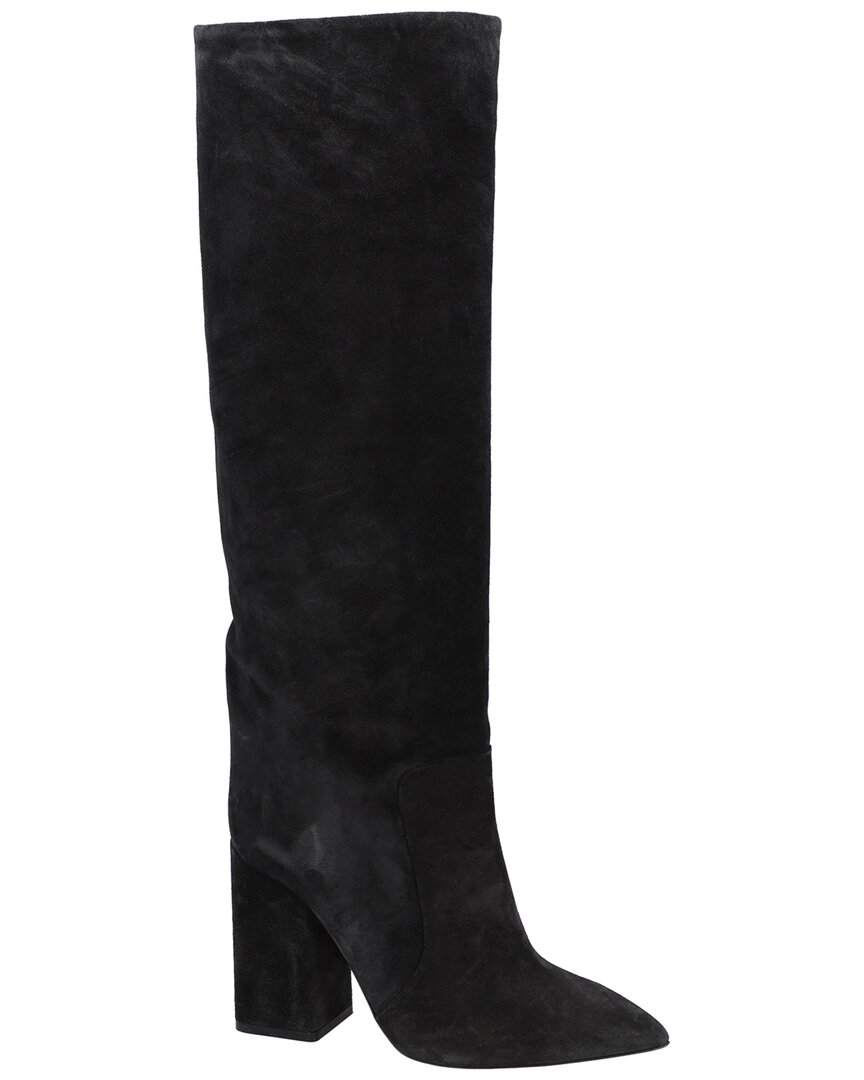 Paris Texas Ophelia High Heels Boots In Black Leather