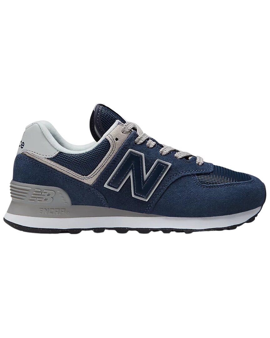 New Balance 574 Low-top Sneakers In Navy In Blue