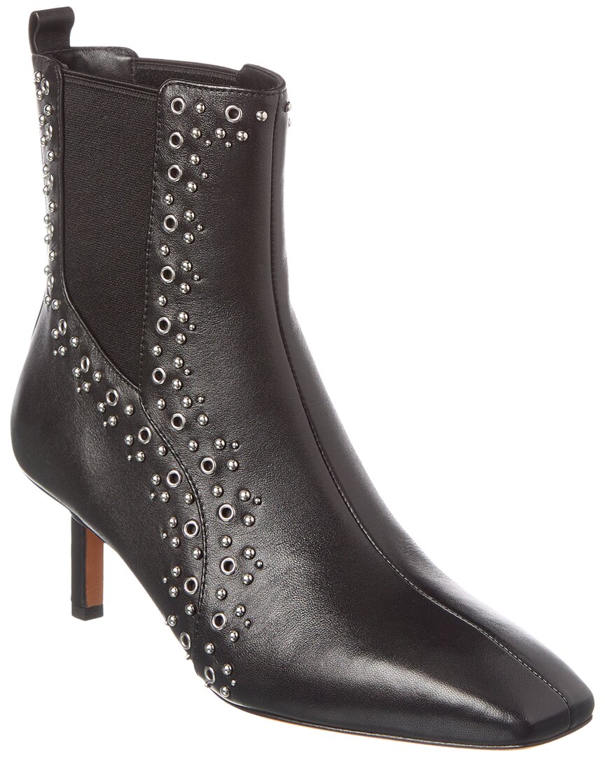 3.1 Phillip Lim Nell Grommet Chelsea Ankle Booties In Black