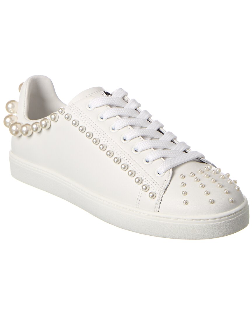 STUART WEITZMAN STUART WEITZMAN GOLDIE LEATHER SNEAKER