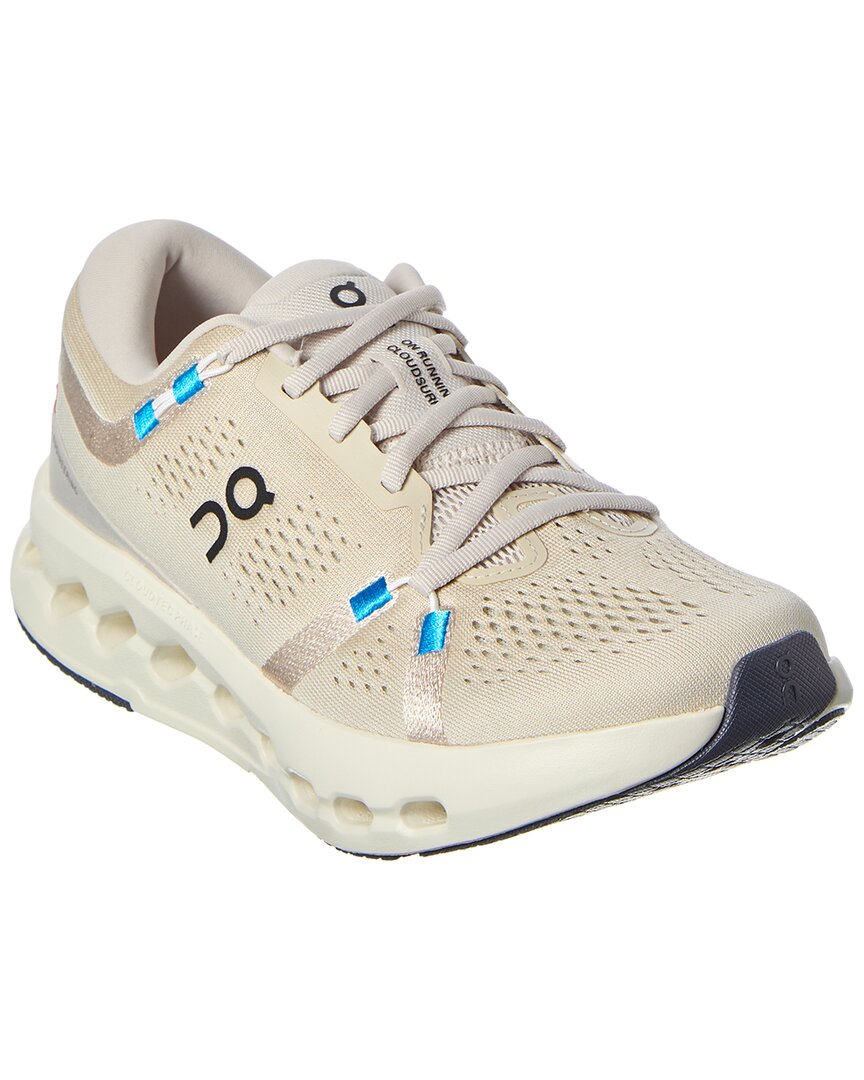 On Running Ivory Cloudsurfer 2 Sneaker