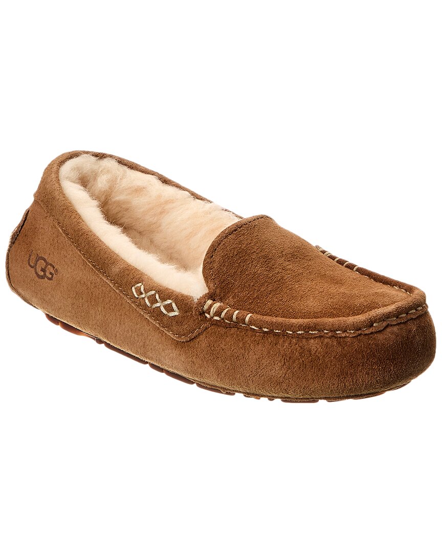 Ugg Dakota Shearling-lined Loafers In Brown